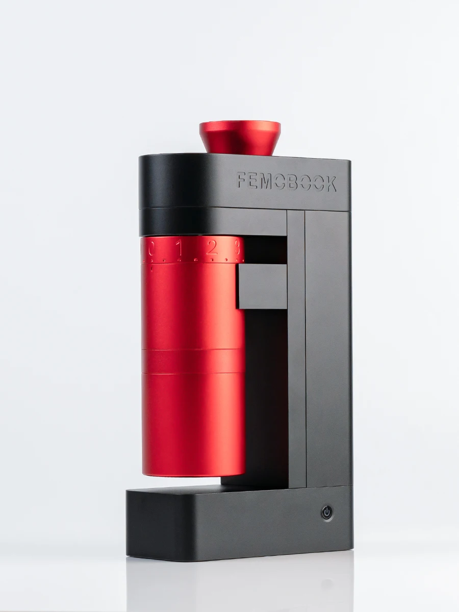 Coffee Bean Grinder Electric - Электрическая кофемолка FEMOOK A5, итальянское кофе