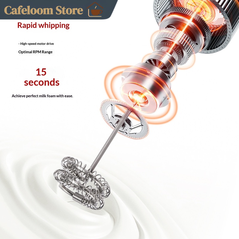 Coffee Plus – портативный элек – обзор и цена Electric Milk Frother Handheld