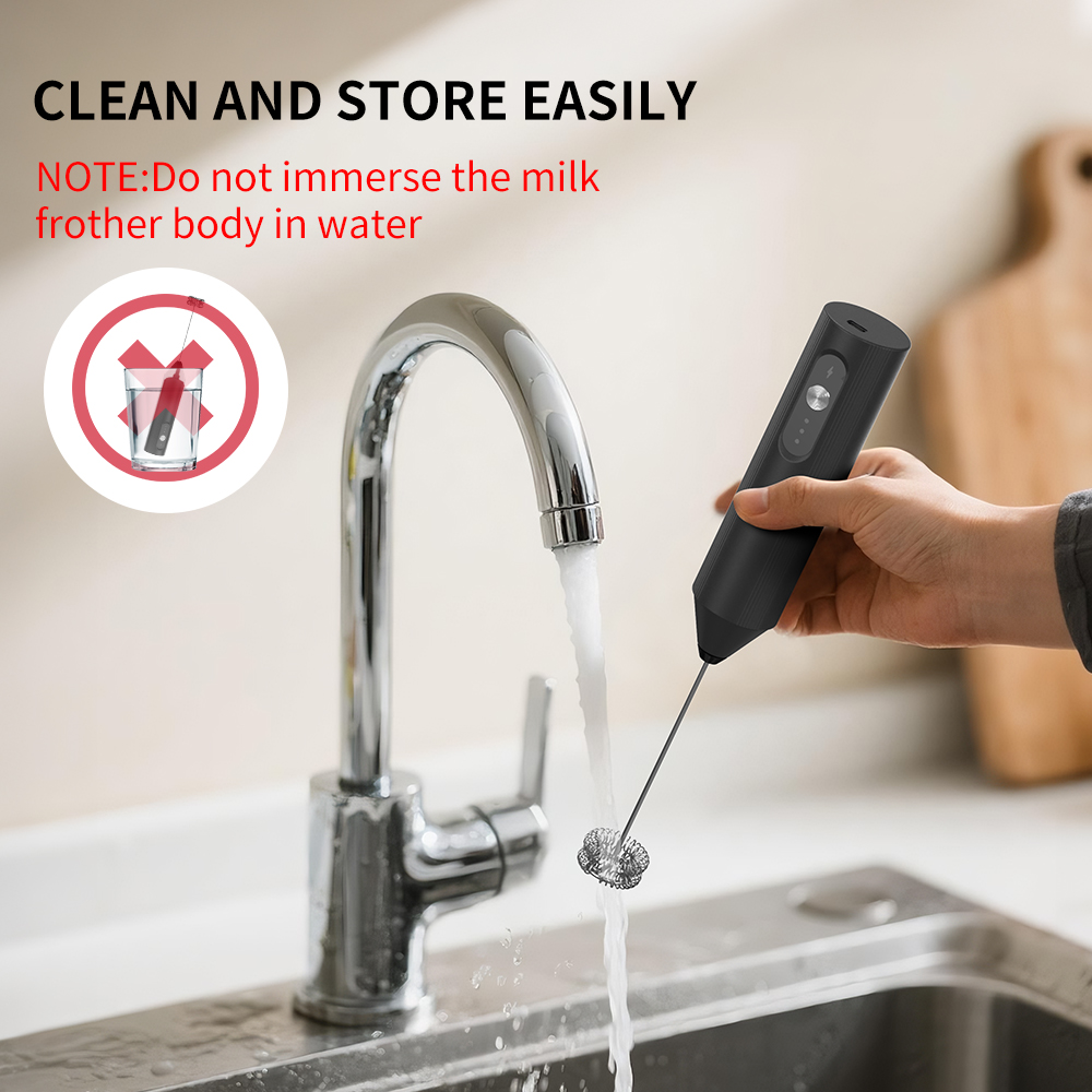 Белый многофункциональный элек – обзор и цена Electric Milk Frother Handheld