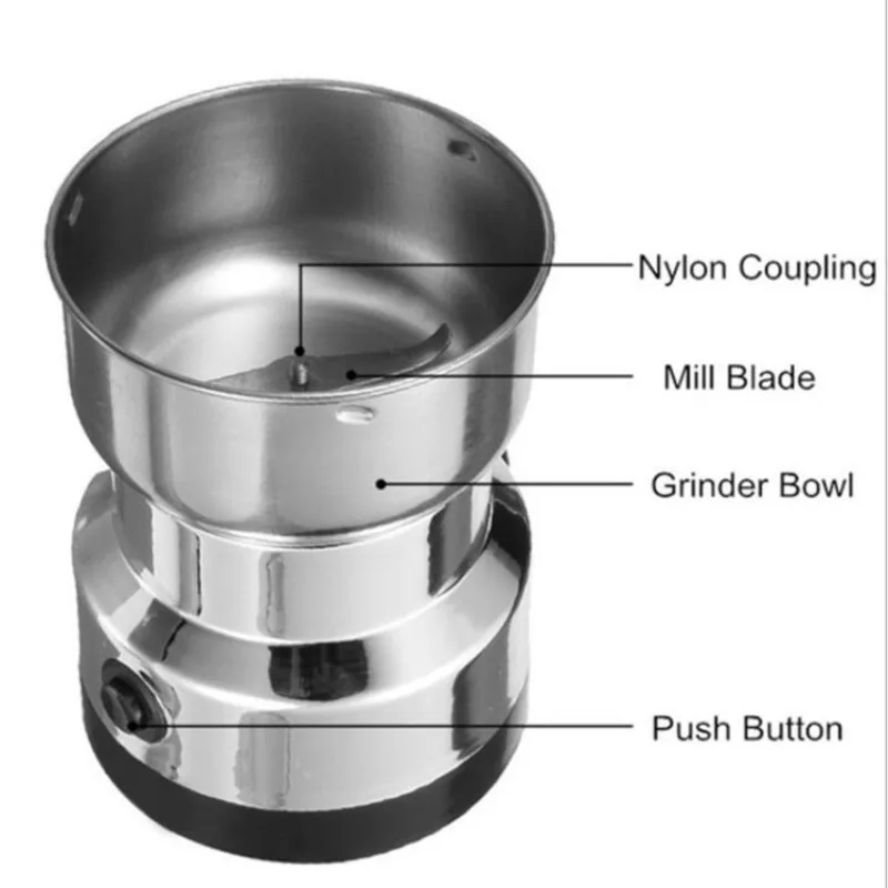 Электрическая кофемолка 110-22 – обзор и цена Coffee Bean Grinder Electric